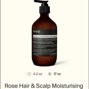 Aesop Rose Hair and Scalp masque